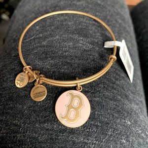 Alex and Ani Boston Red Sox logo charm bracelet